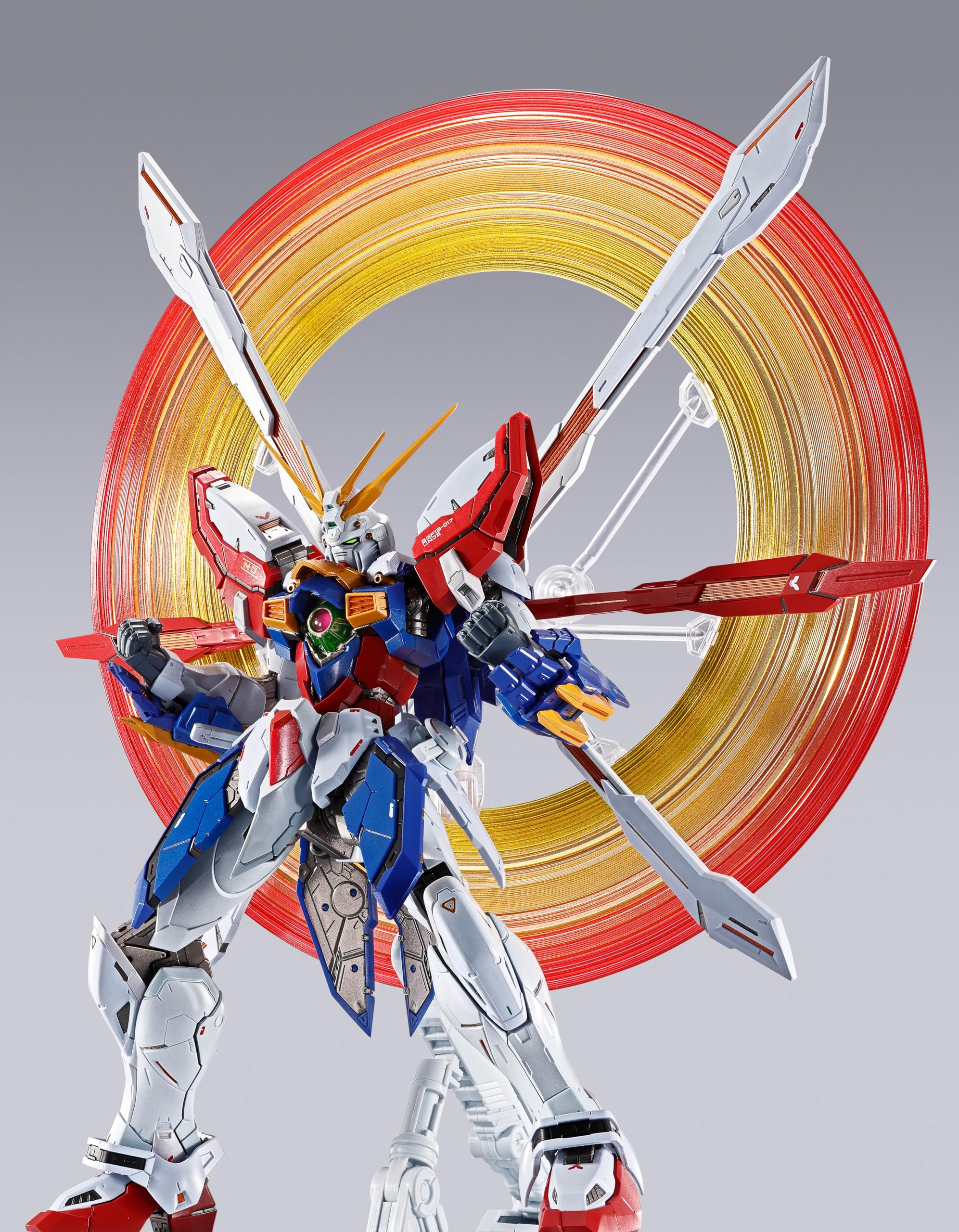 L BUILD ゴッドガンダム弐（セカンド）+30周年アクスタのセット METAL