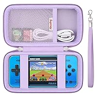 Vista 12 de Supmay Funda de transporte compatible con WELLST·G Consola de juegos portátil para niños - 220 videojuegos retro precargados, funda