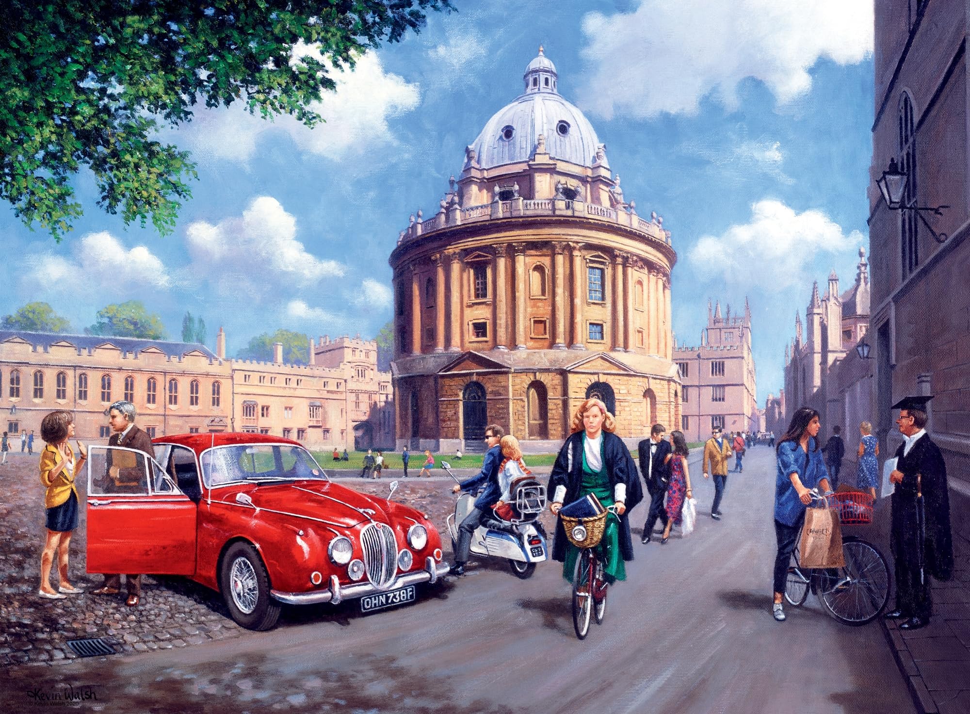 Ravensburger Happy Days Collection No.2 Days Out 4x 500 Piece Jigsaw Puzzle for Adults and Kids Age 10 Years and Up