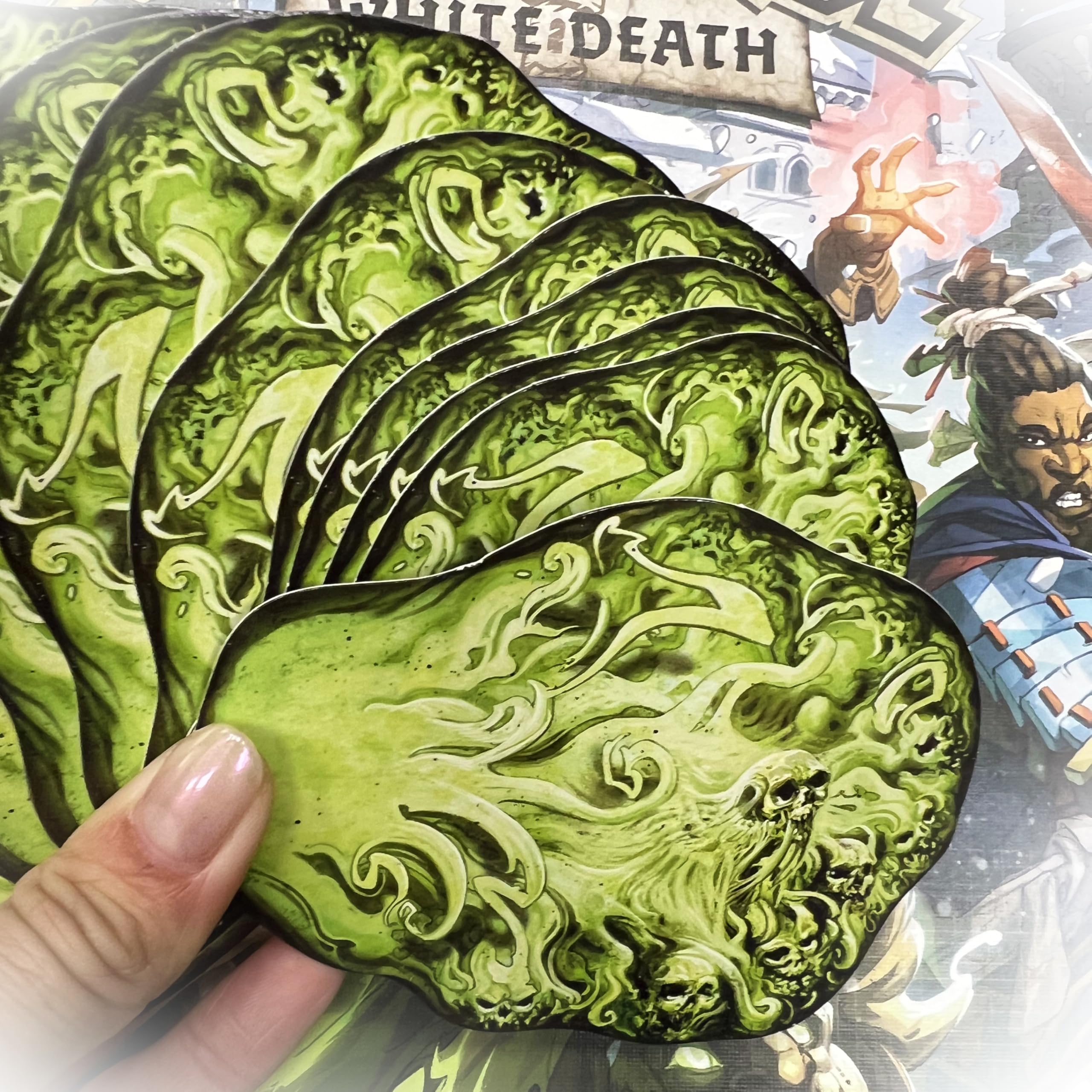 Asmodee - Zombicide White Death, Gioco da Tavolo Cooperativo, 14+ Anni, 1-6 Giocatori, 60 min, Edizione in Italiano
