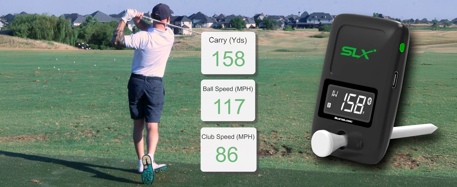Second Chance Swing Logic SLX Hybrid Mini – Tragbarer Golf-Launch