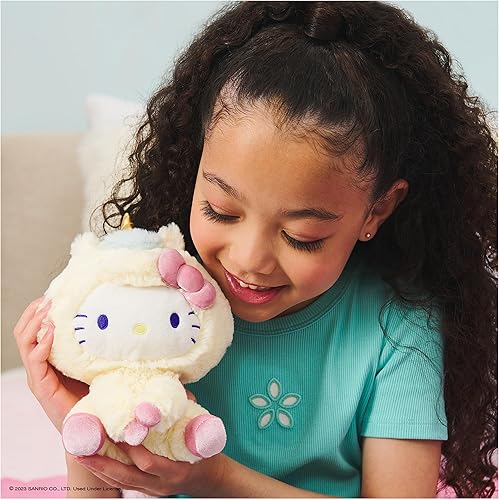 Miniatura 3 de GUND Sanrio Hello Kitty - Juguete de peluche de unicornio de alta calidad para edades de 1 año en adelante, amarillo, 6 pulgadas