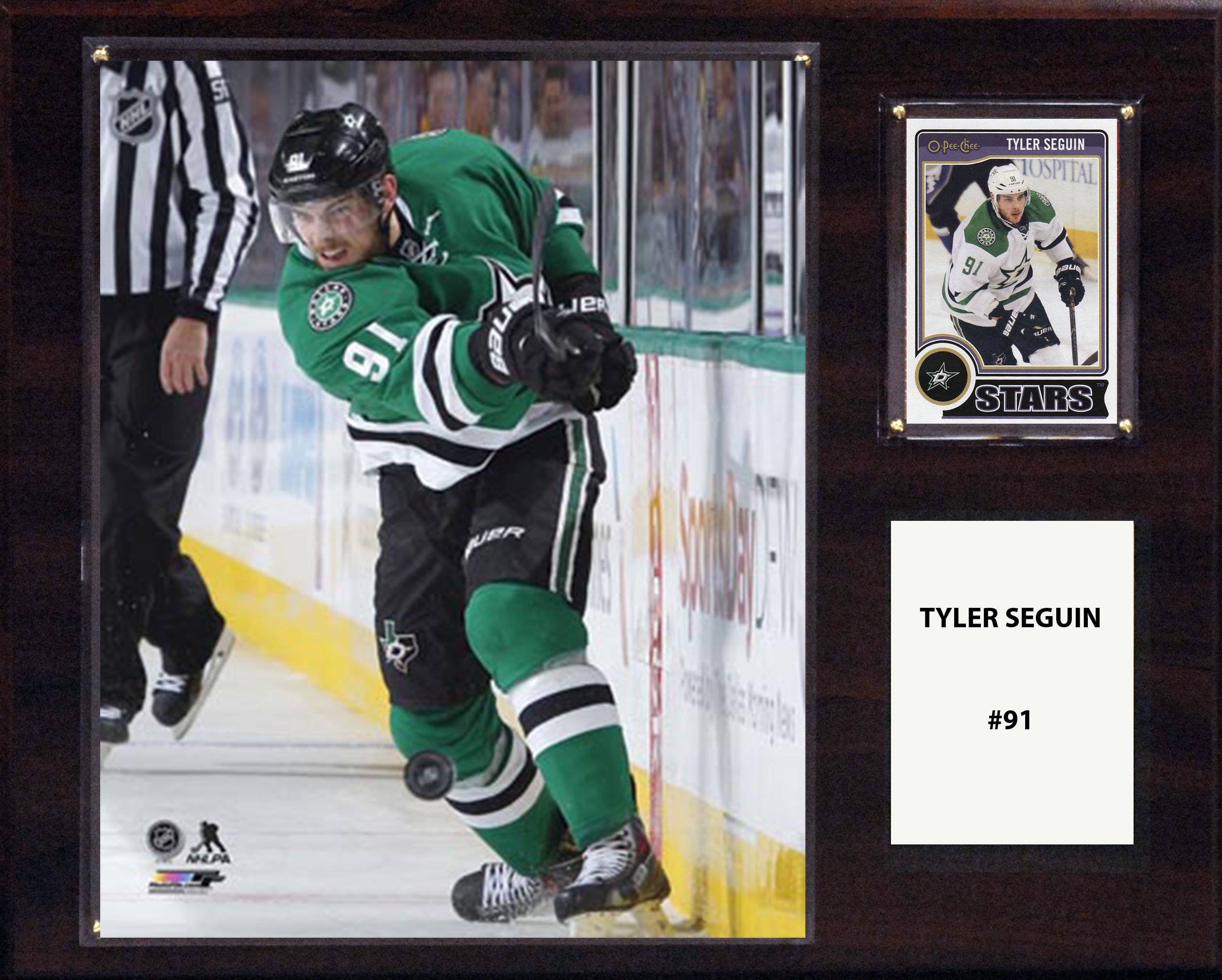 NHL Dallas Stars Tyler Seguin Player Plaque, 12 x 15-Inch