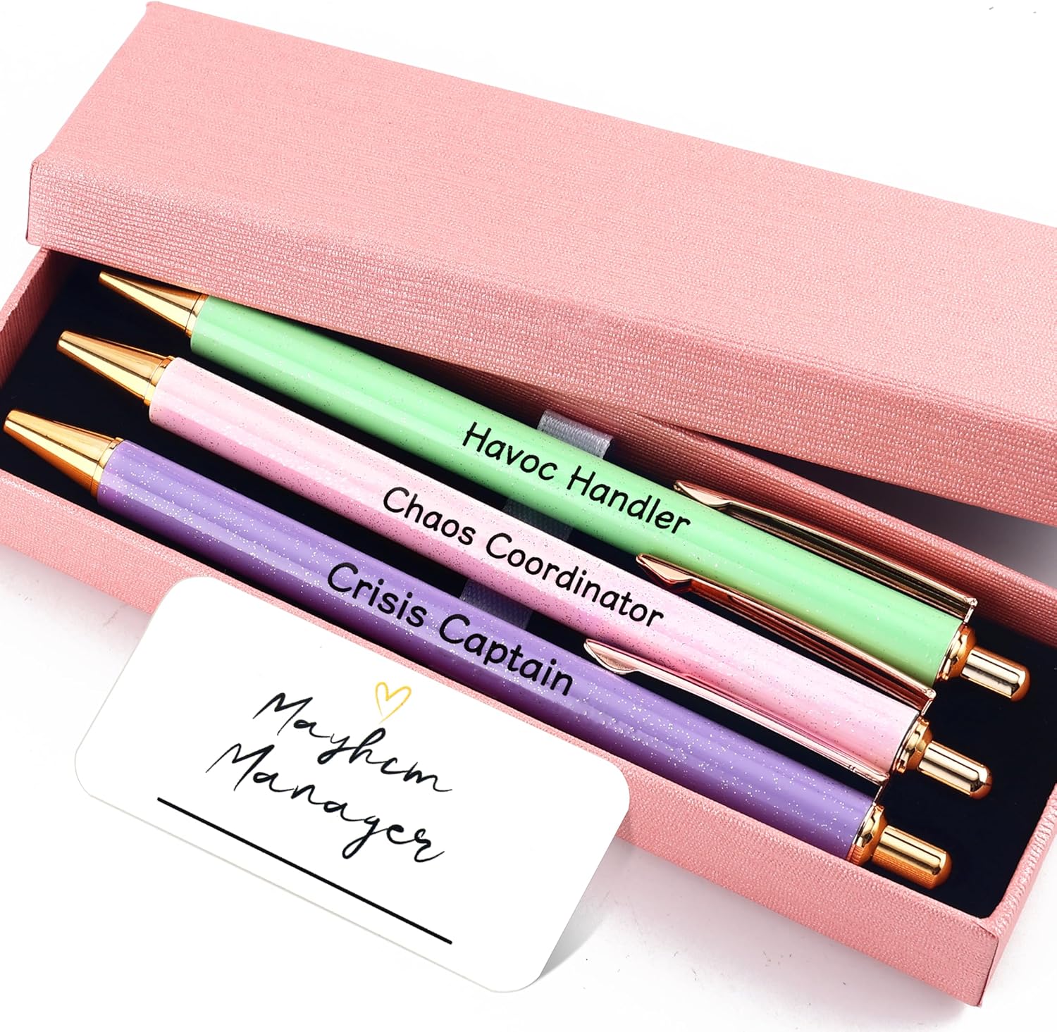 Fancy Pens Sets for Women Office Chaos Coordinator Gifts
