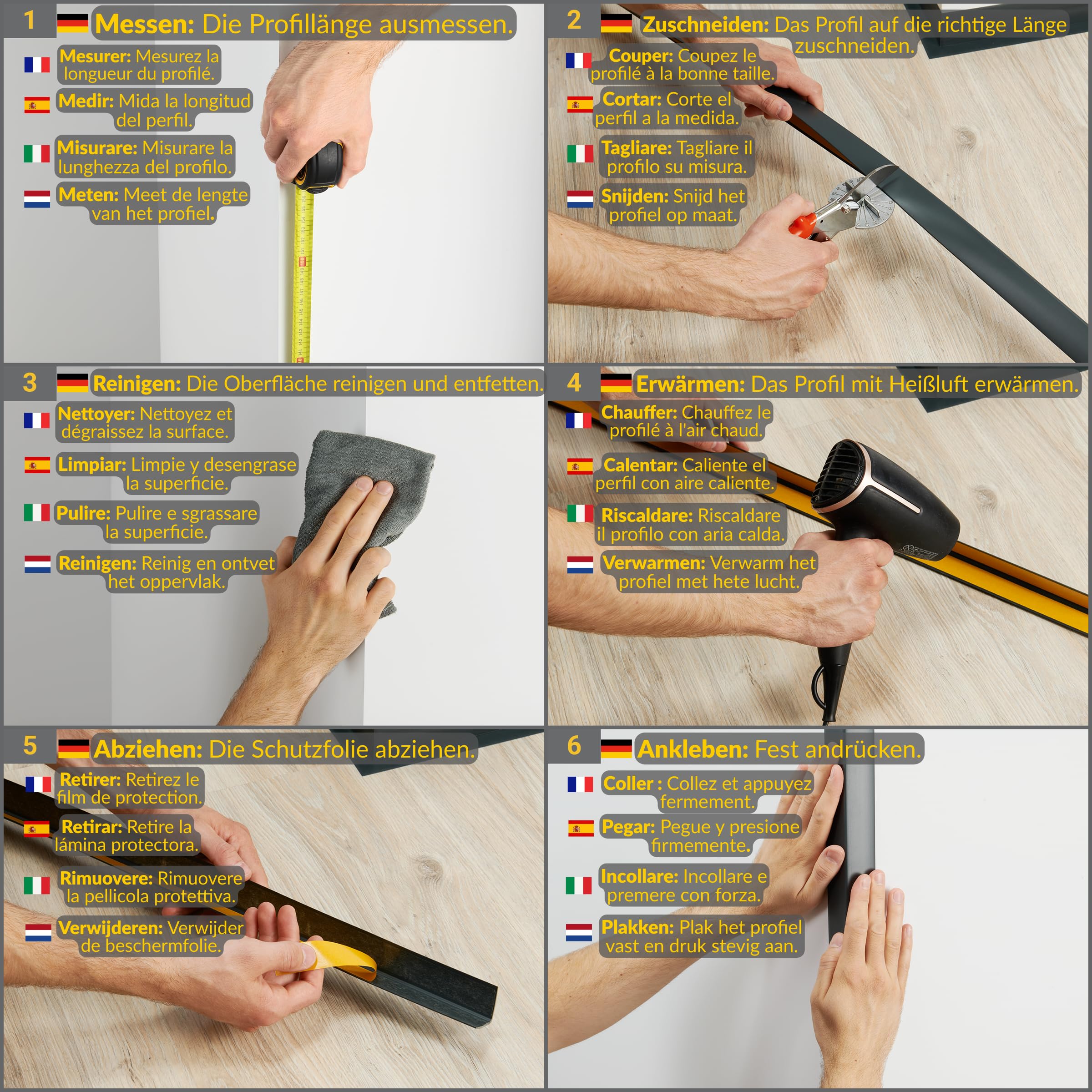 PVC Eckrollwinkel 50-180° 25m - Günstig online