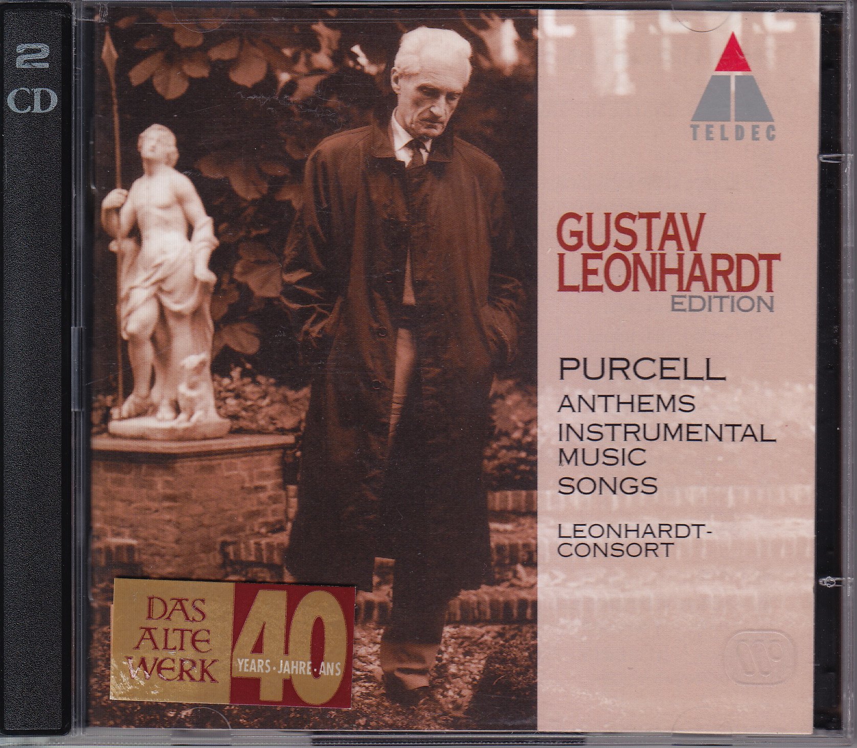 Purcell, Anthems, Instr, Music [Audio CD] WARNER CLASSICS TELDEC ERATO