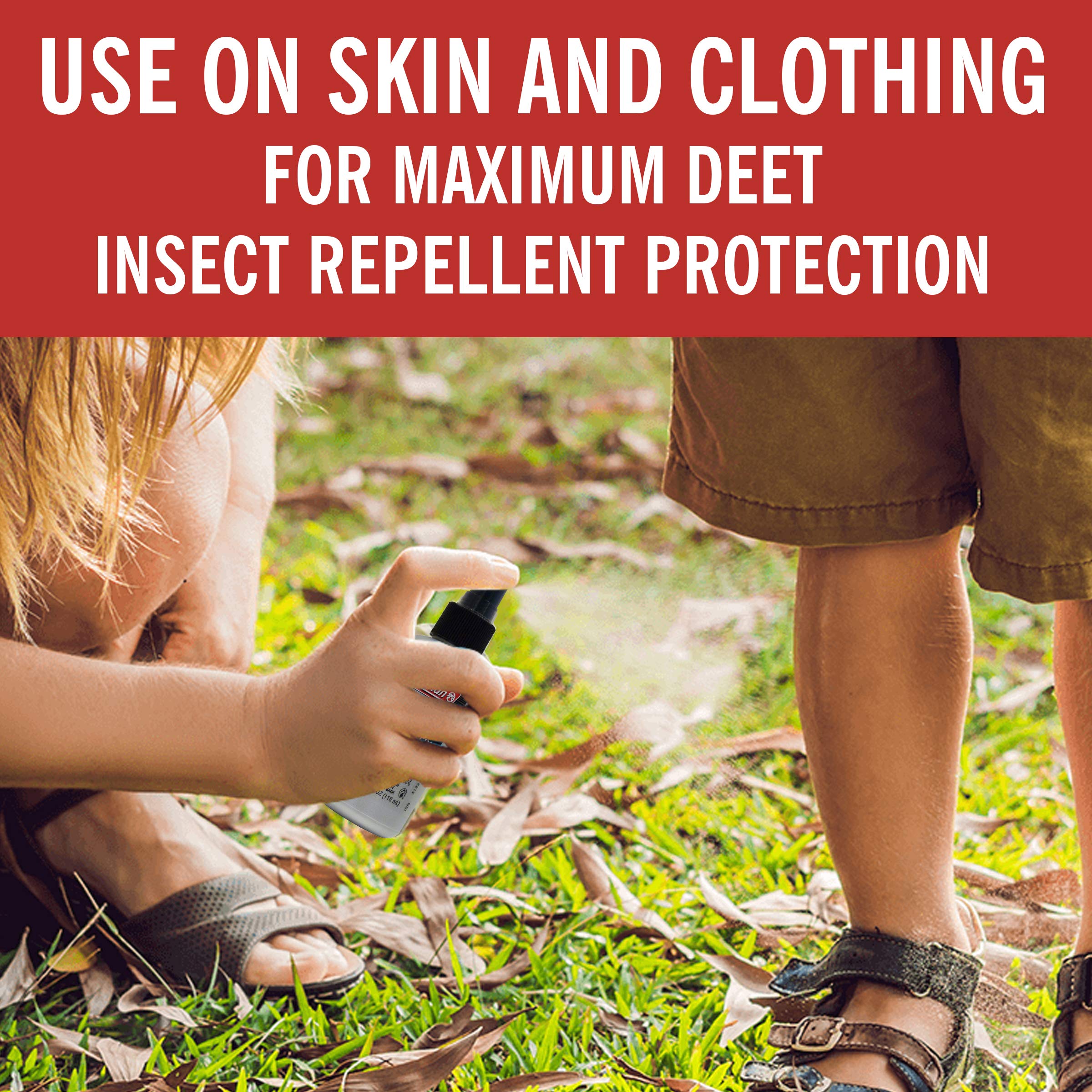 Coleman 100 DEET Insect Repellent, 100 Max Tick and Mosquito Repellent