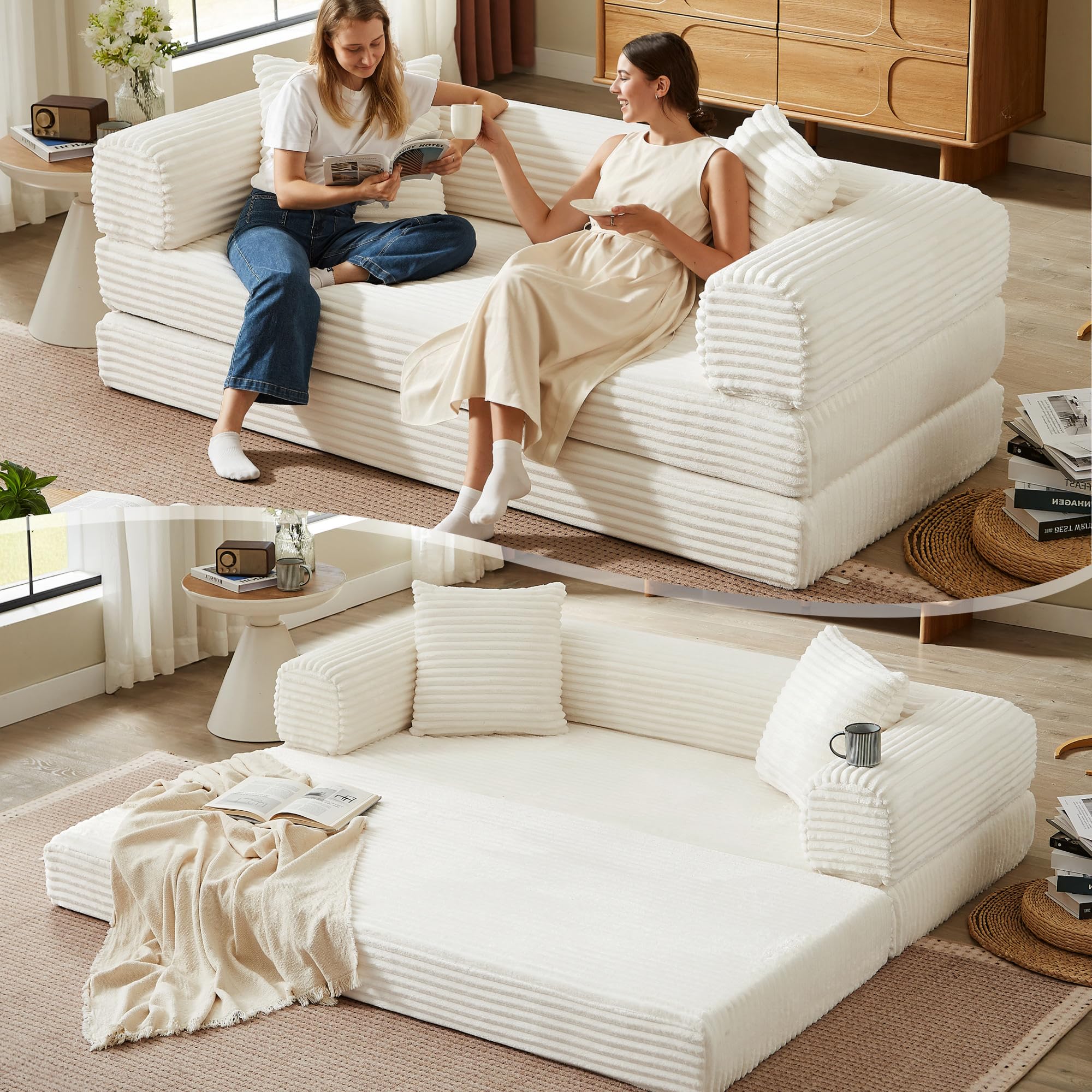 KOPSEE Boneless Couch