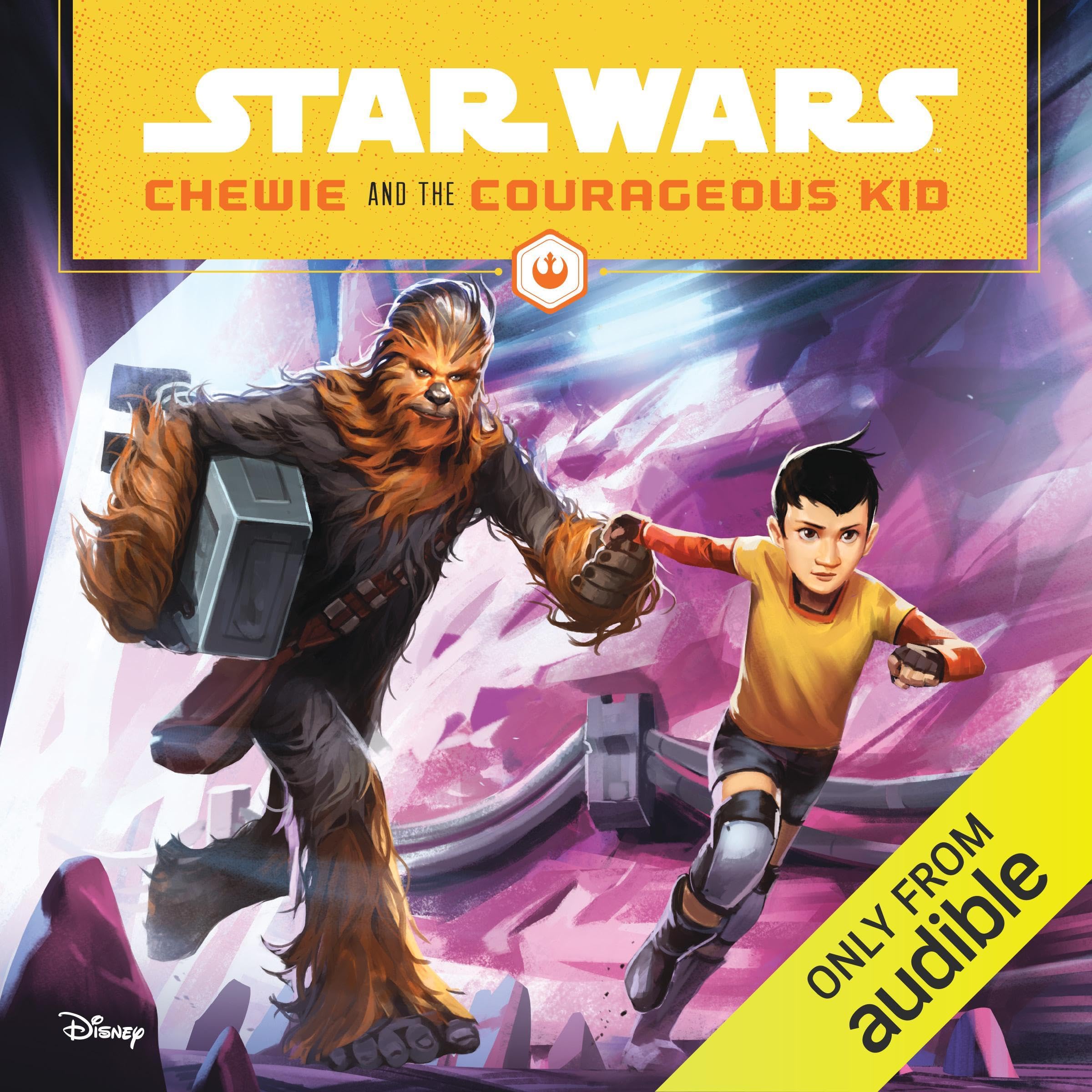 Cover art for Star Wars: Chewie and the Courageous Kid