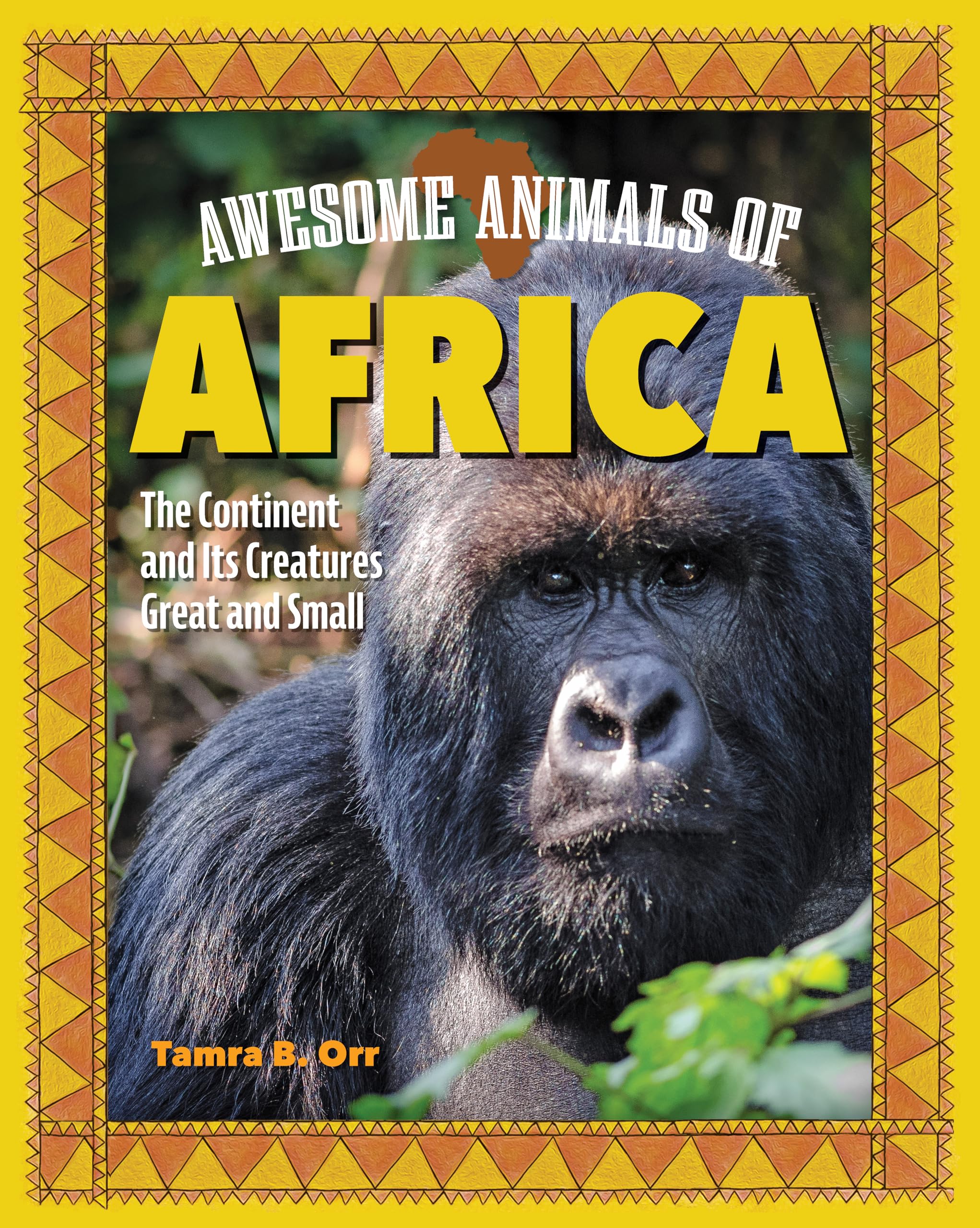Afrikansk Amerikansk Fargeleggingsbok Awesome Animals Of Africa: The