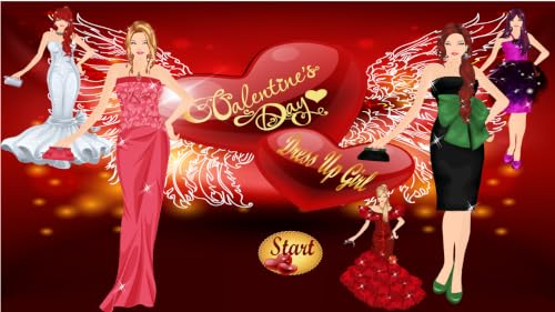 Jour de la Saint-Valentin Dress Up Girl – vue 2
