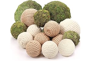 Jetec Decorative Balls: Rustic Charm for Centerpieces