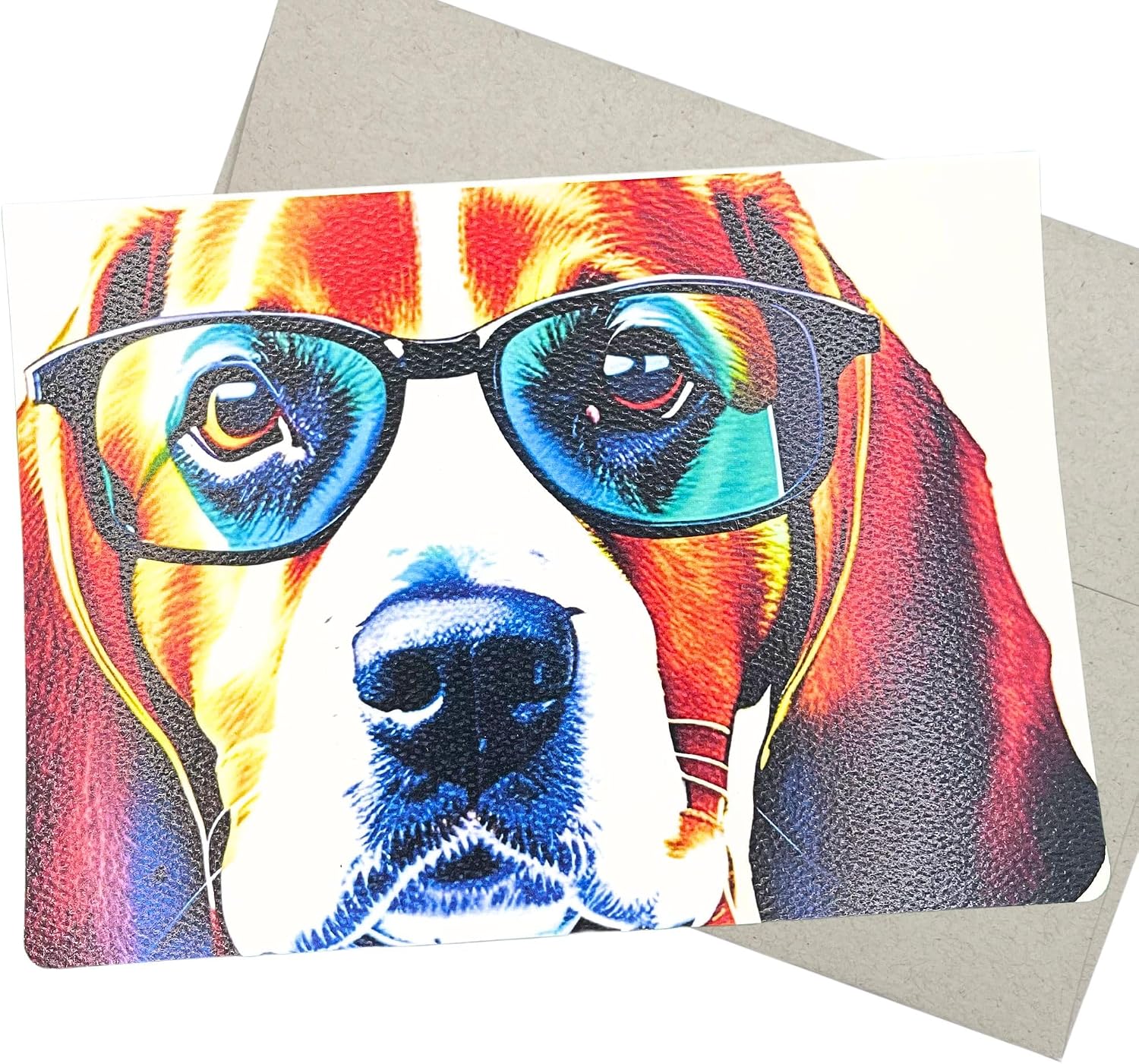 Beagle Geburtstagskarte – Blanko Innen, Für Viele Anlässe Wie Dankeschön Oder Anteilnahme