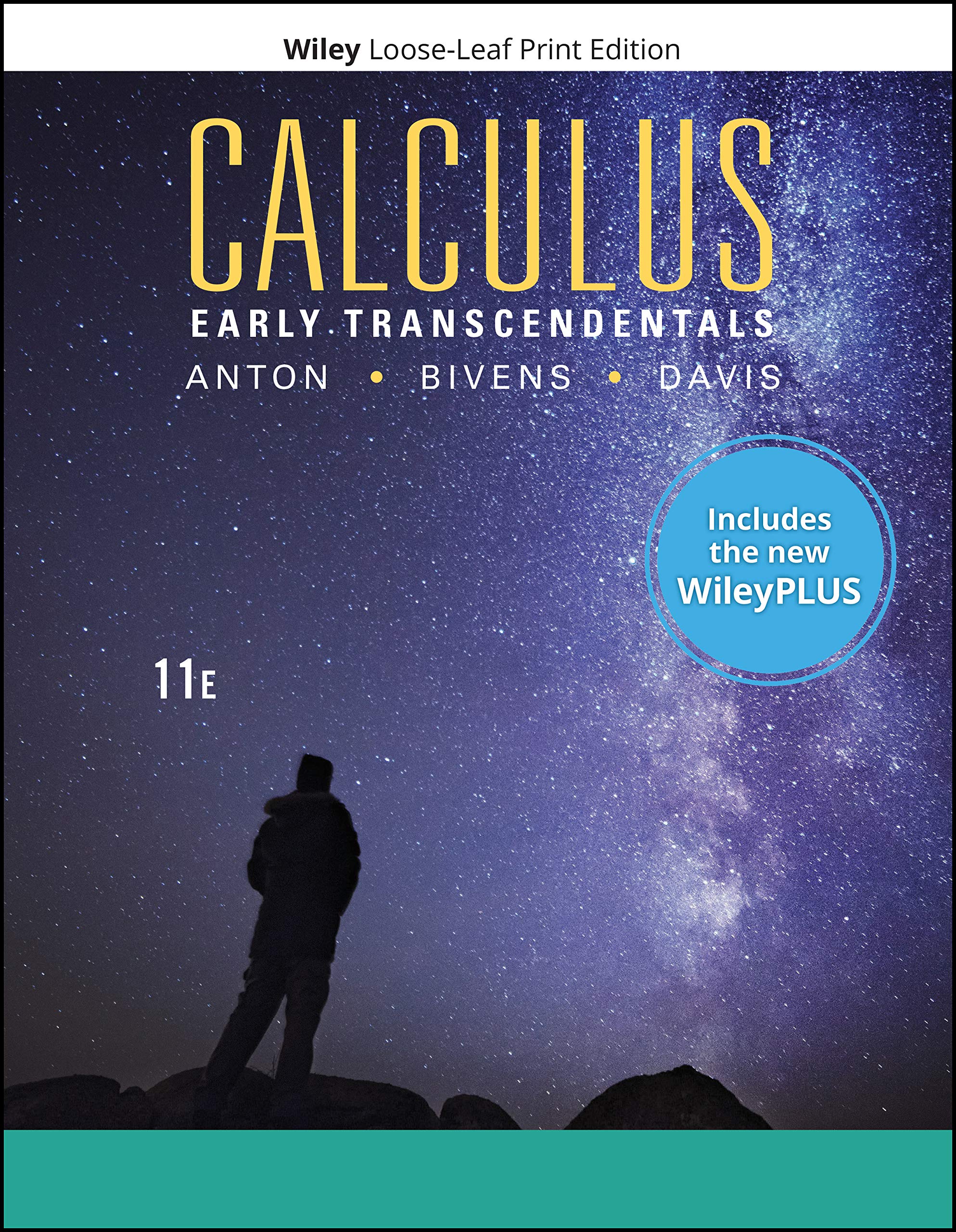 Calculus: Early Transcendentals, 11e WileyPLUS Card with Loose-leaf Set Multi-Term: Early Transcendentals