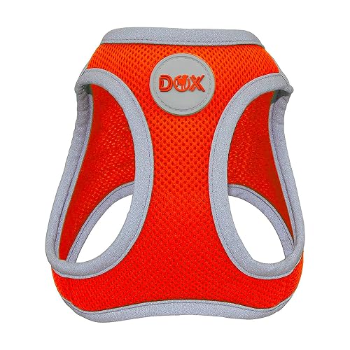 DDOXX Arnés Reflectante Forrado Para Perro y Gato