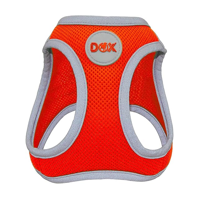 DDOXX Arnés Reflectante Forrado Para Perro y Gato