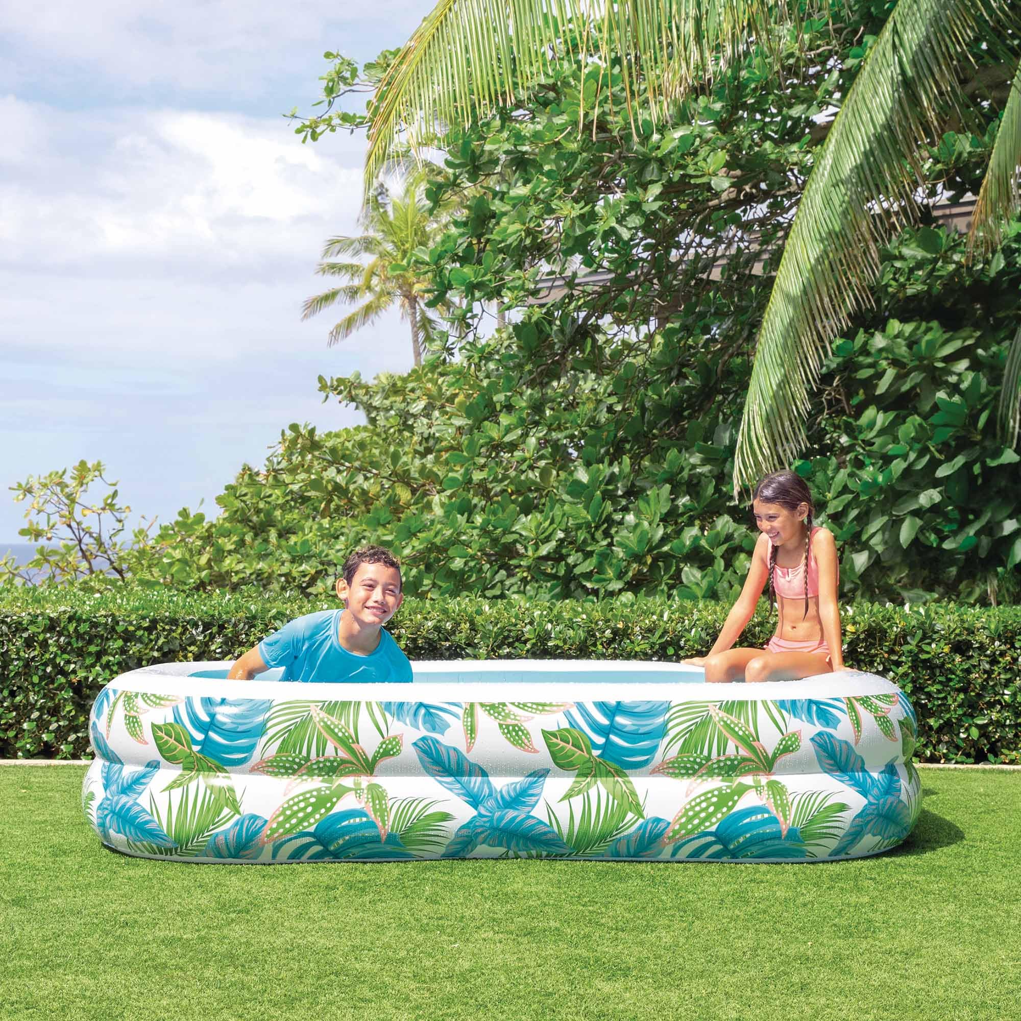 Piscine Gonflable Tropicale 229 x 152 x 48 cm - 600 L
