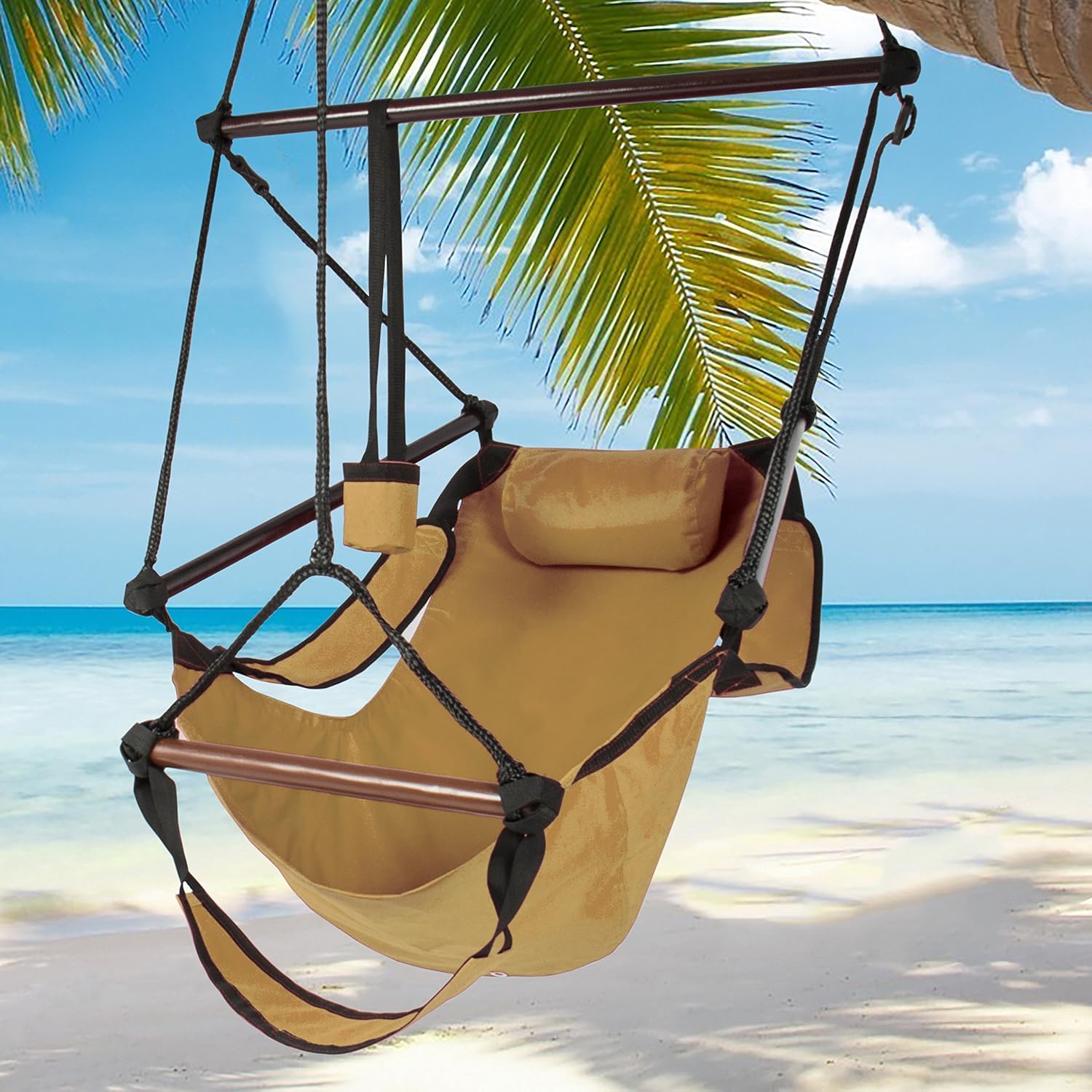 Amazoncom Best Choice Products Hammock Hanging Chair Air Deluxe Amazoncom Best Choice Products Hammock Hanging Chair Air Deluxe