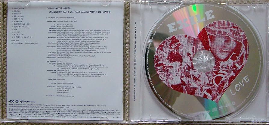邦楽 EXILE EVOLUTION LOVE 邦楽 EXILE EVOLUTION LOVE DISCOGRAPHY