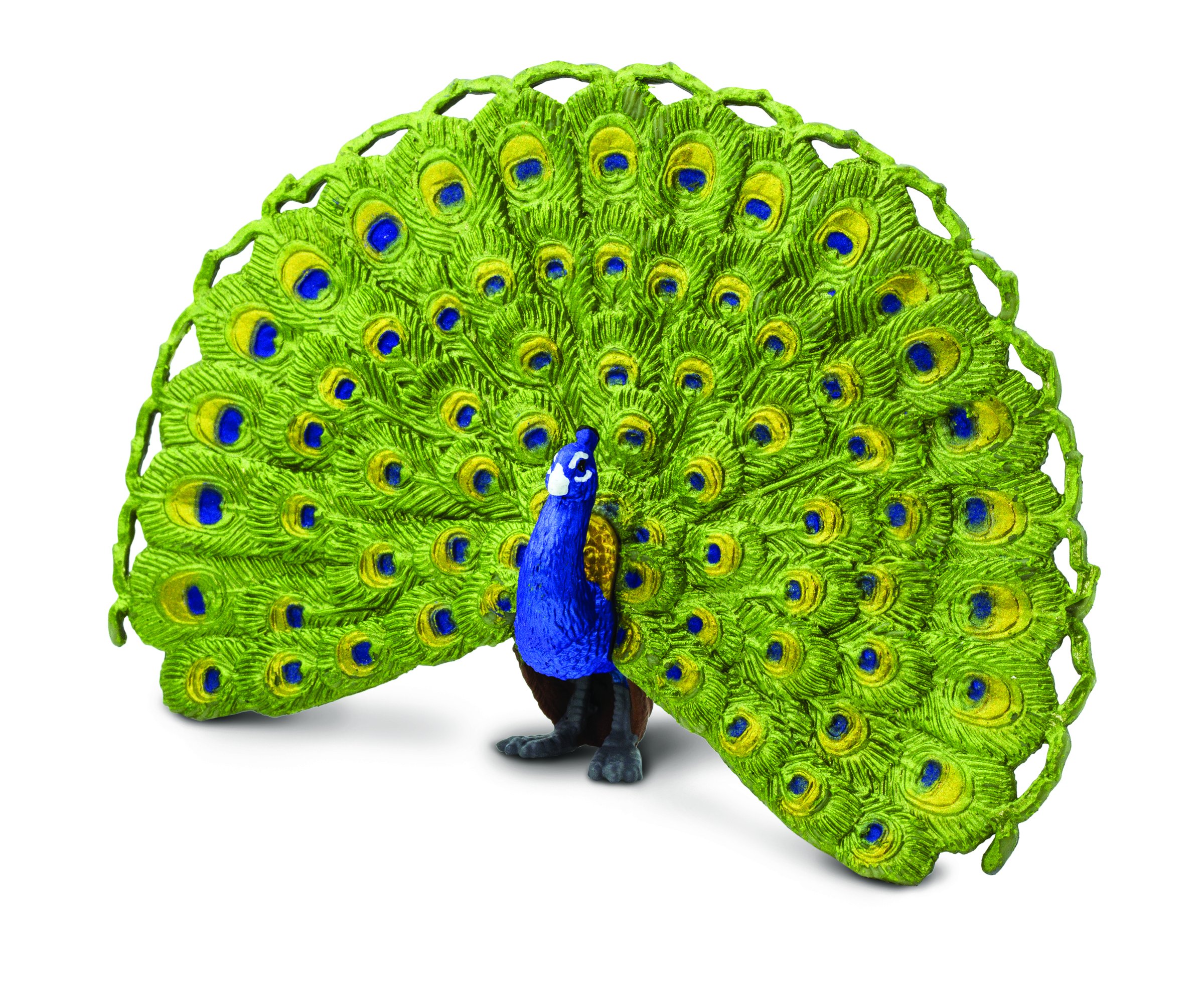 giant stuffed peacock