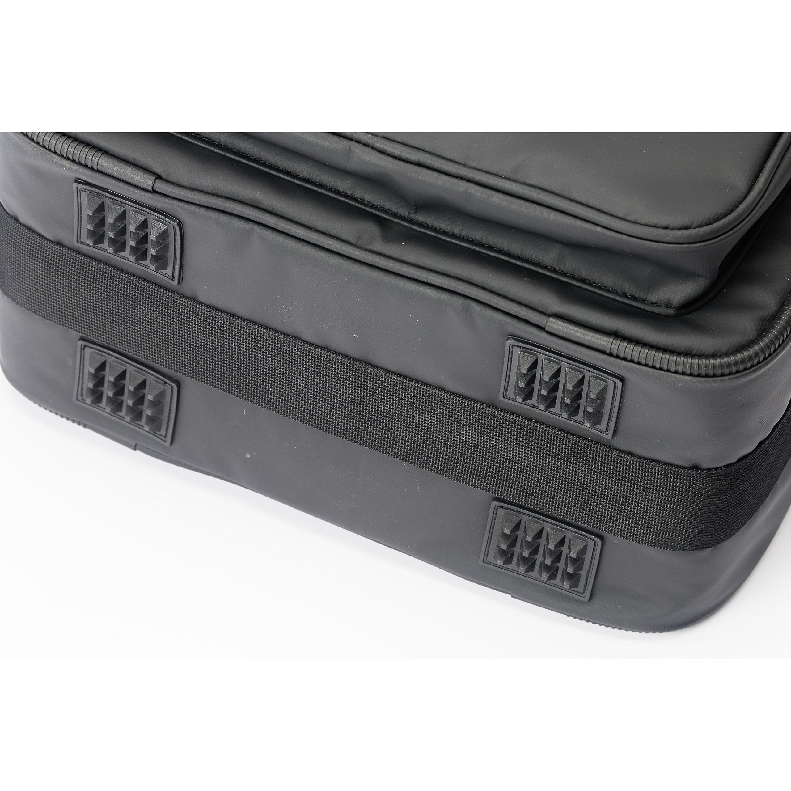MAGMA RIOT LP-BAG 50 black/red - Borsa per vinile
