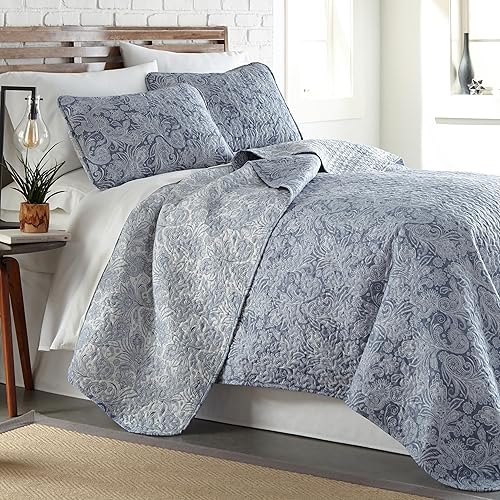 Southshore - Juego de ropa de cama de microfibra, estampado