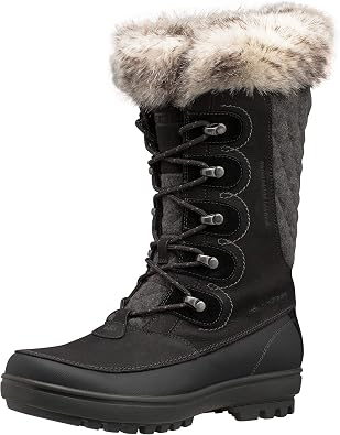 Helly Hansen Garibaldi VL | Insulated Waterproof Nubuck Leather, Faux Fur Lined, Eco Ortholite Comfort Footbed, Max-Grip Outsole