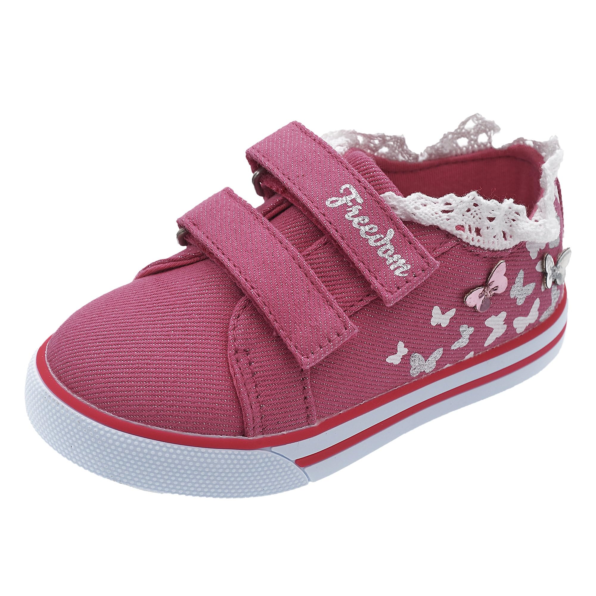 Chicco, Children's Shoes, Children's Trainers with Double Lace, Designed in Italy, fuchsia, 31 EU
