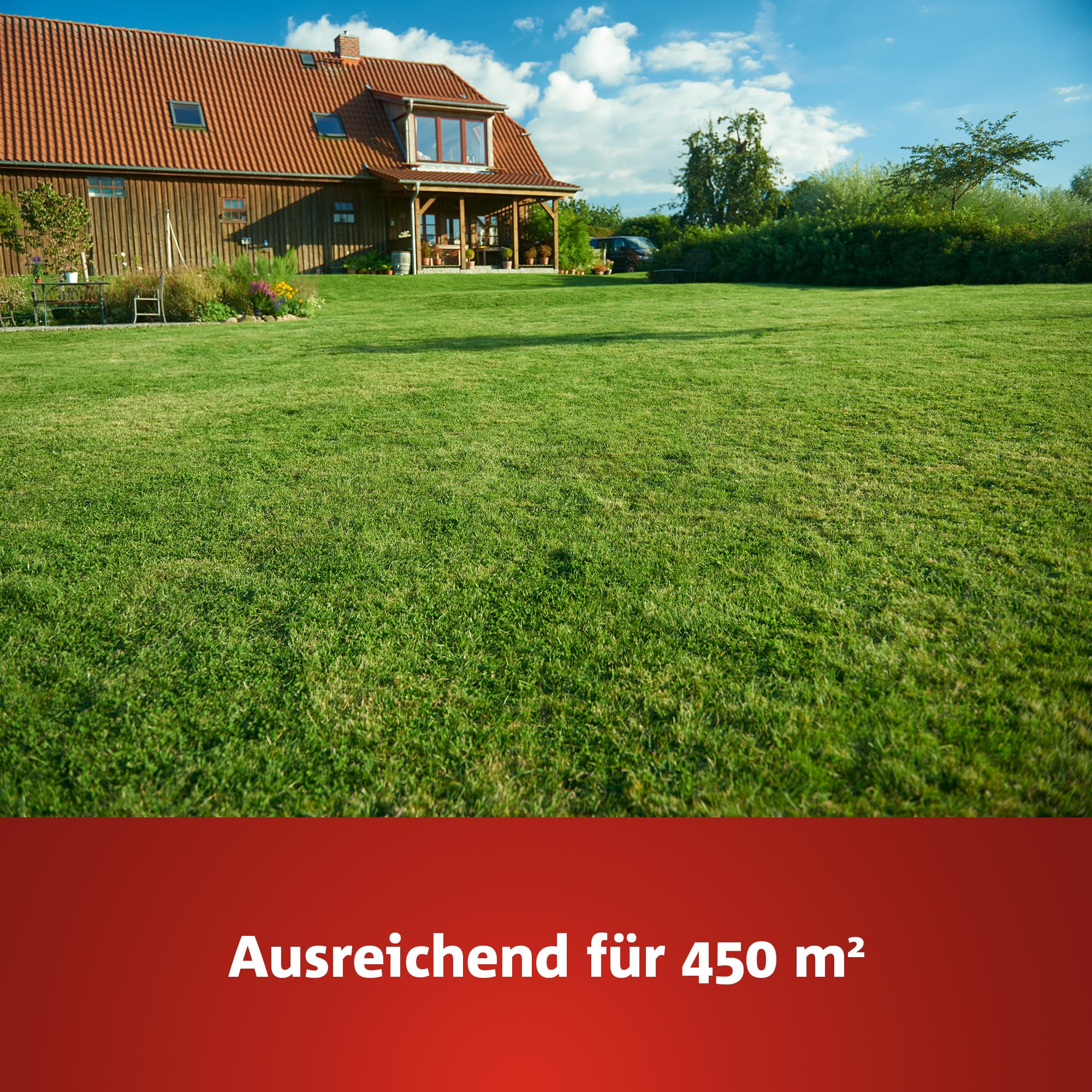 WOLF-GARTEN Premium Rasen-Langzeitdünger LE 450 120 Tage 450 m2