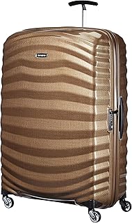 Lite -Shock - Spinner XL Maleta, 81 cm, 124 L, marrón (Arena)