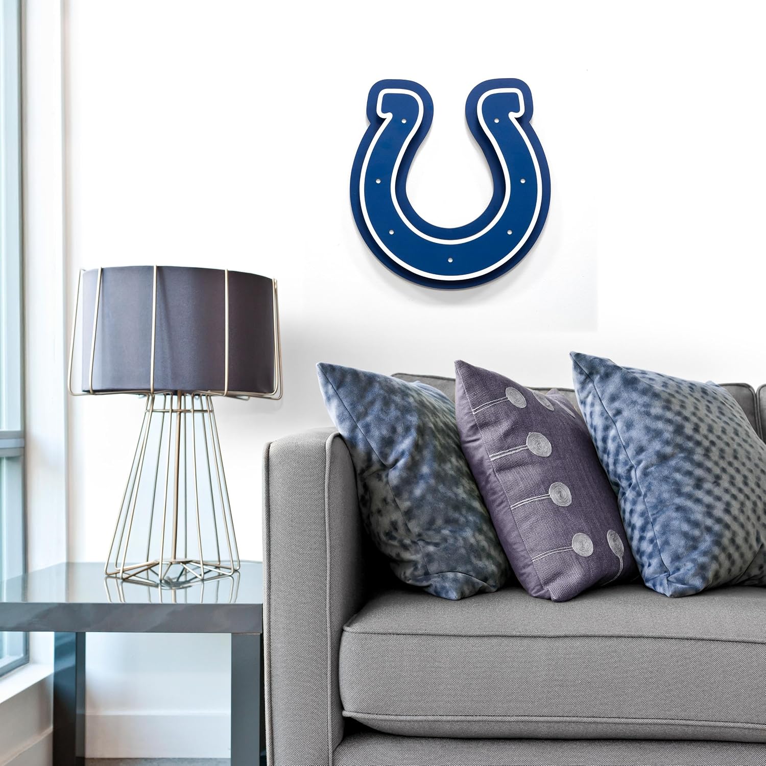YouTheFan NFL 3D Die-Cut Wall Art, precision-crafted and laser-cut in the exact shape of your team’s logo, multiple layers create striking depth, ready-to-hang and officially licensed