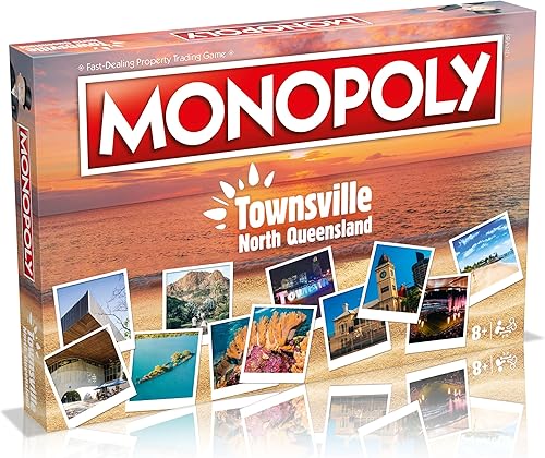 Winning Moves Townsville Monopoly - Regional, Australia (WM03397-EN3-6)