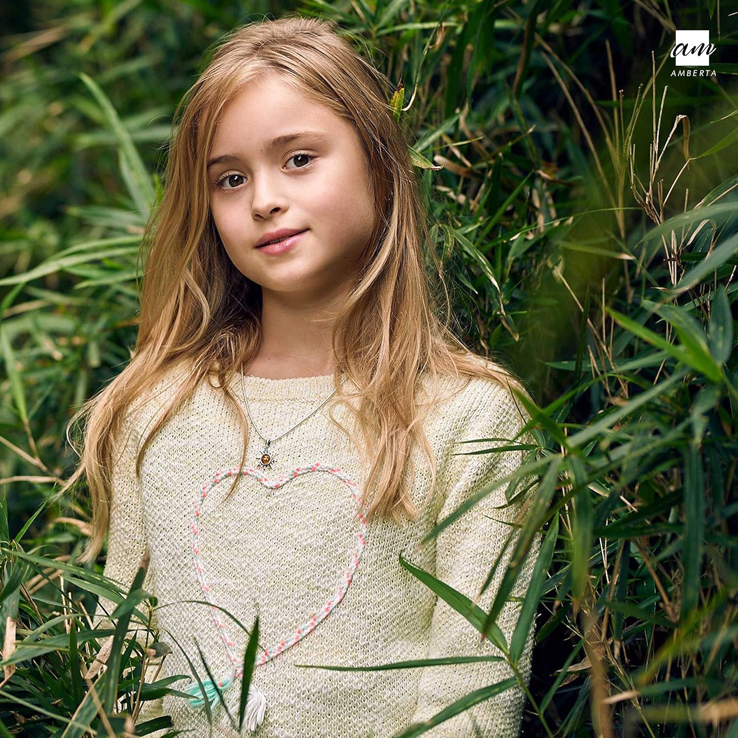 Amberta 925 Sterling Silver with Genuine Baltic Amber - Sun Pendant for Women - Various Stone Colors - Image 5