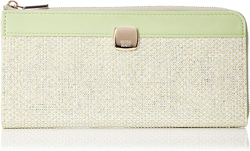 Amazon ナチュラルビューティー 長財布 レディース Lファス ルミナ ライトグリーン 財布
