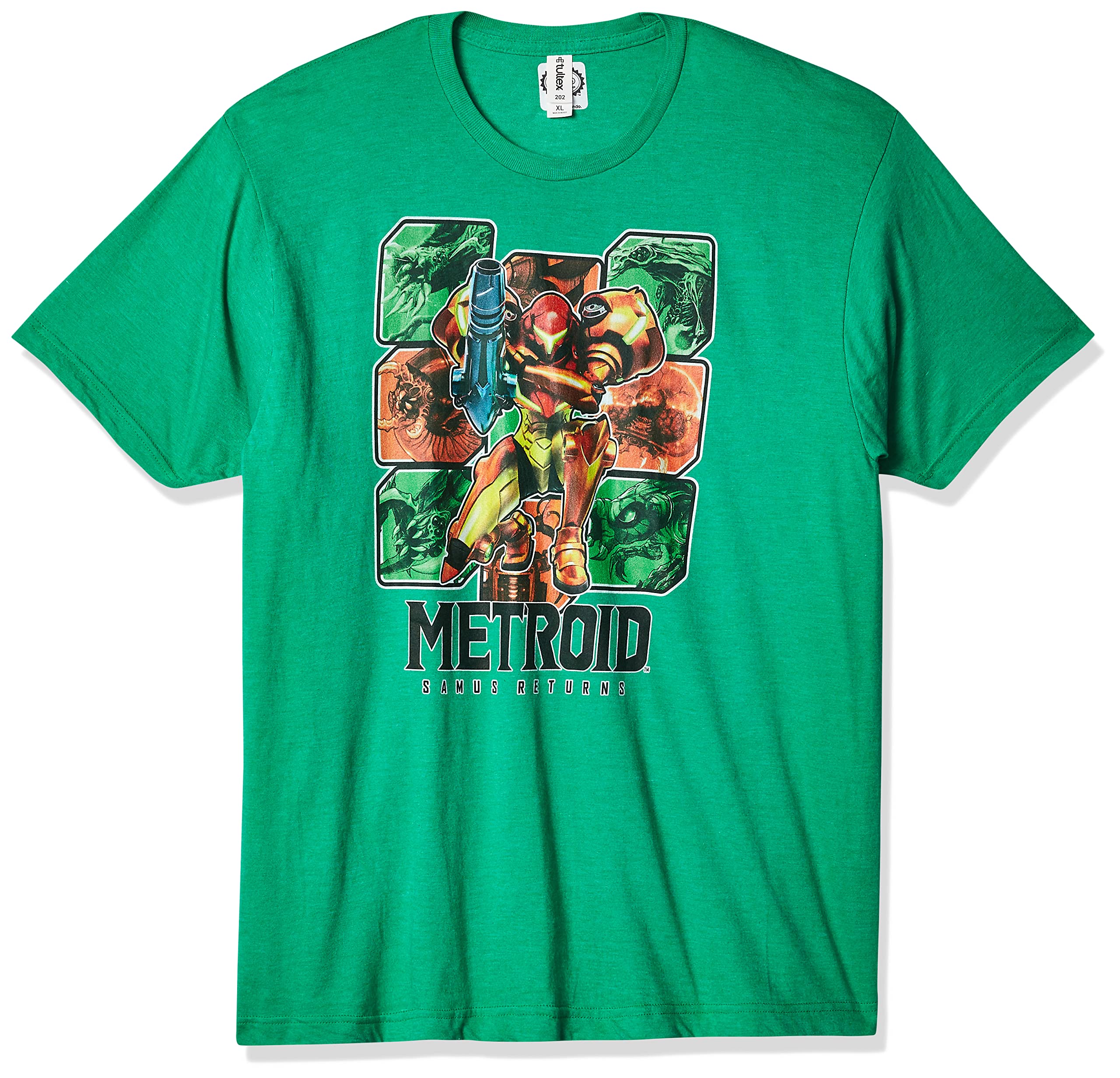 Nintendo Metroid Men's Graphic Tees Camicia Uomo