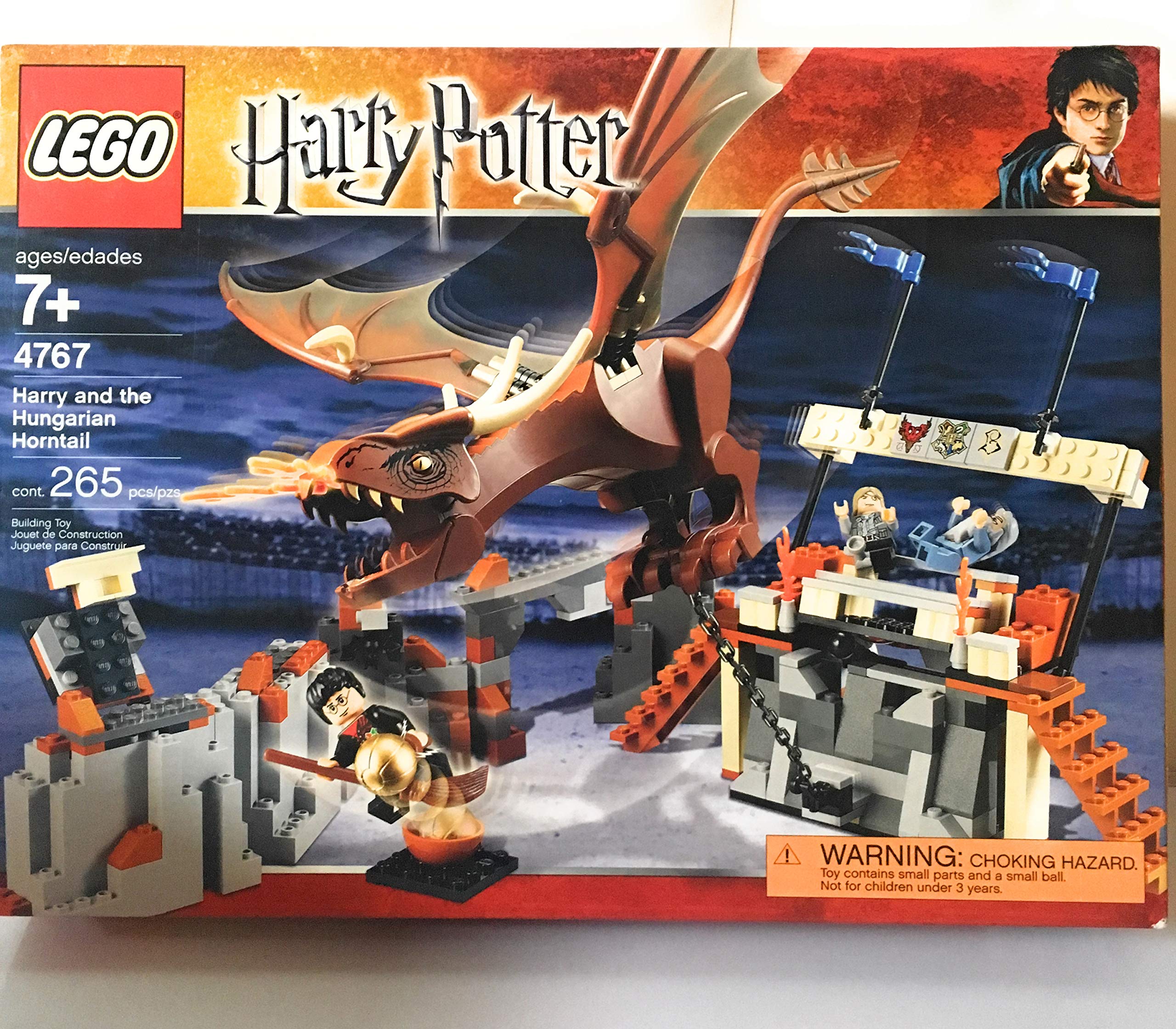 Harry Potter Lego 4767 Harry and the Hungarian Horntail : Amazon