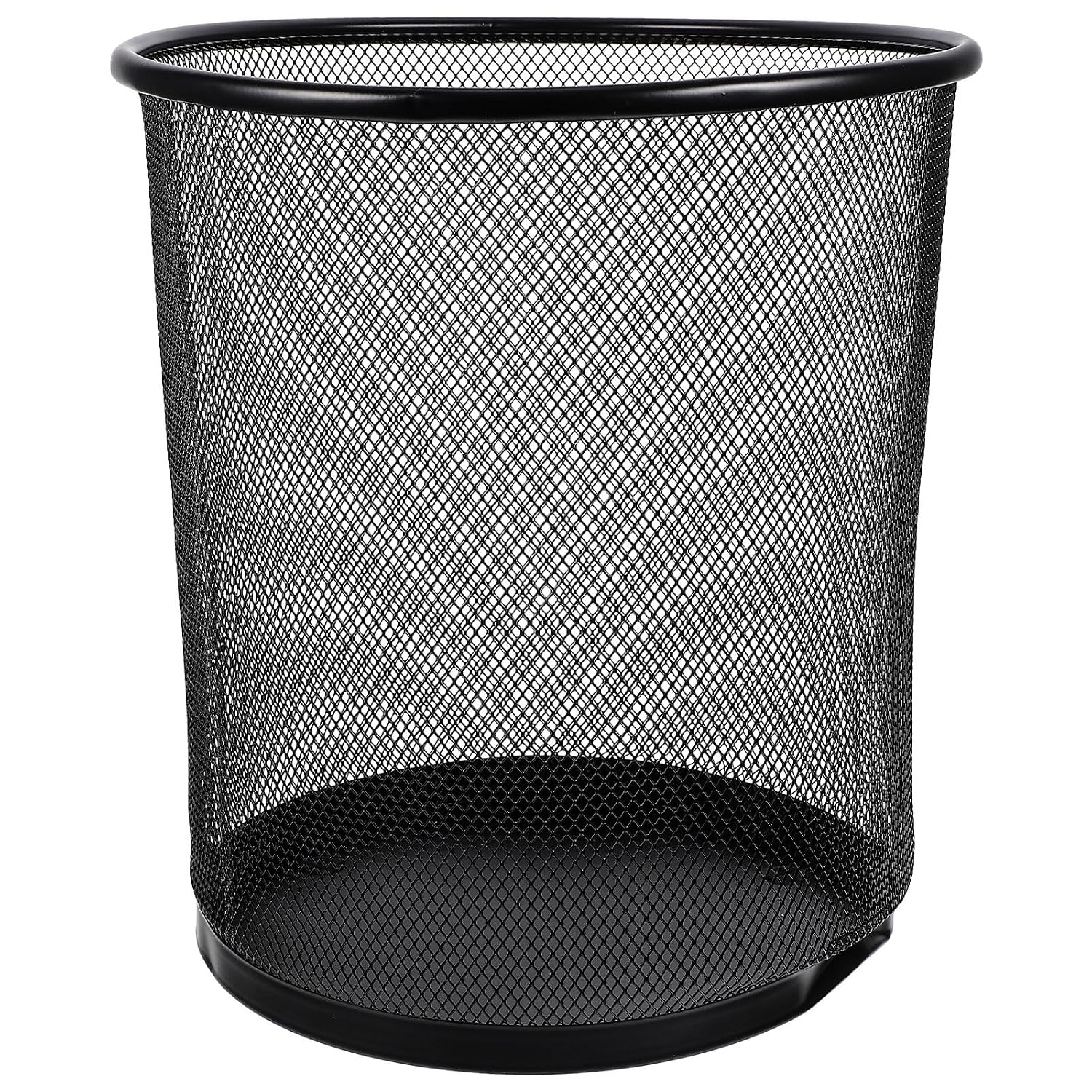 BETOOKY Metal Mesh Trash Can, Lidless Waste Storage Bin 28x26x22cm for Home Kitchen Office Recycling