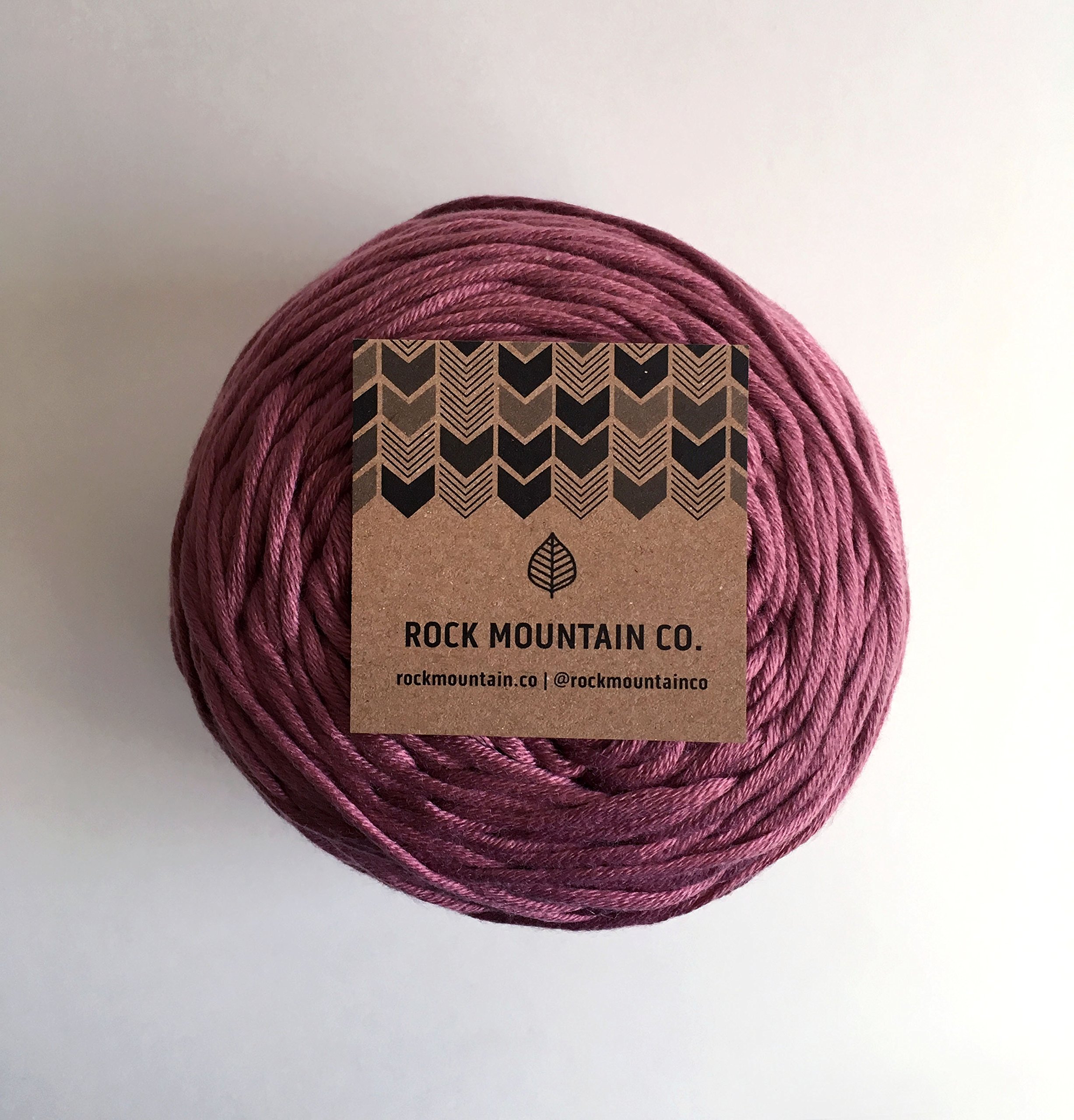 3mm Rose Macrame Cord/Extra Soft Cotton Knotting Rope/Burgundy/Maroon