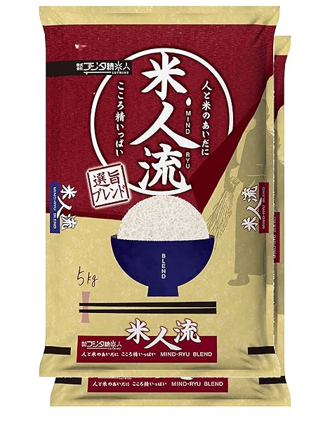 【精米】オリジナルブレンド 米人流5kg×1袋 職人のこだわり
