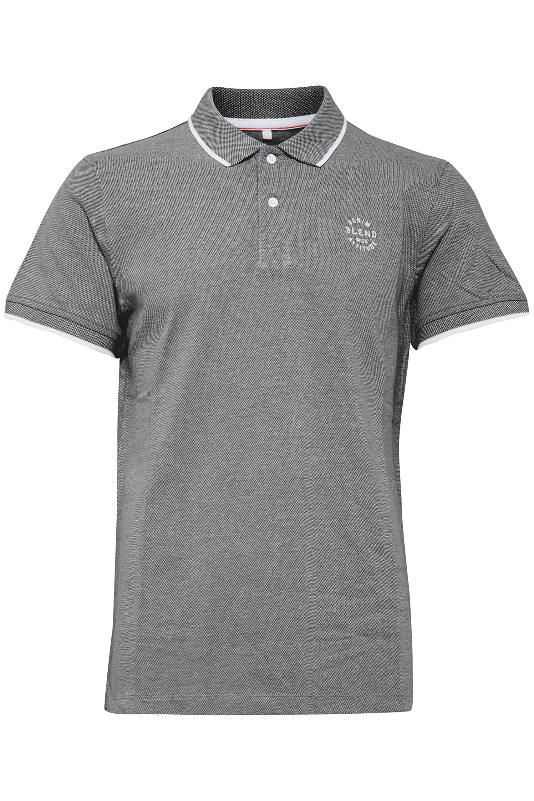 Blend BHBhnate Herren Poloshirt Polohemd Shirt mit kurzen Ärmeln