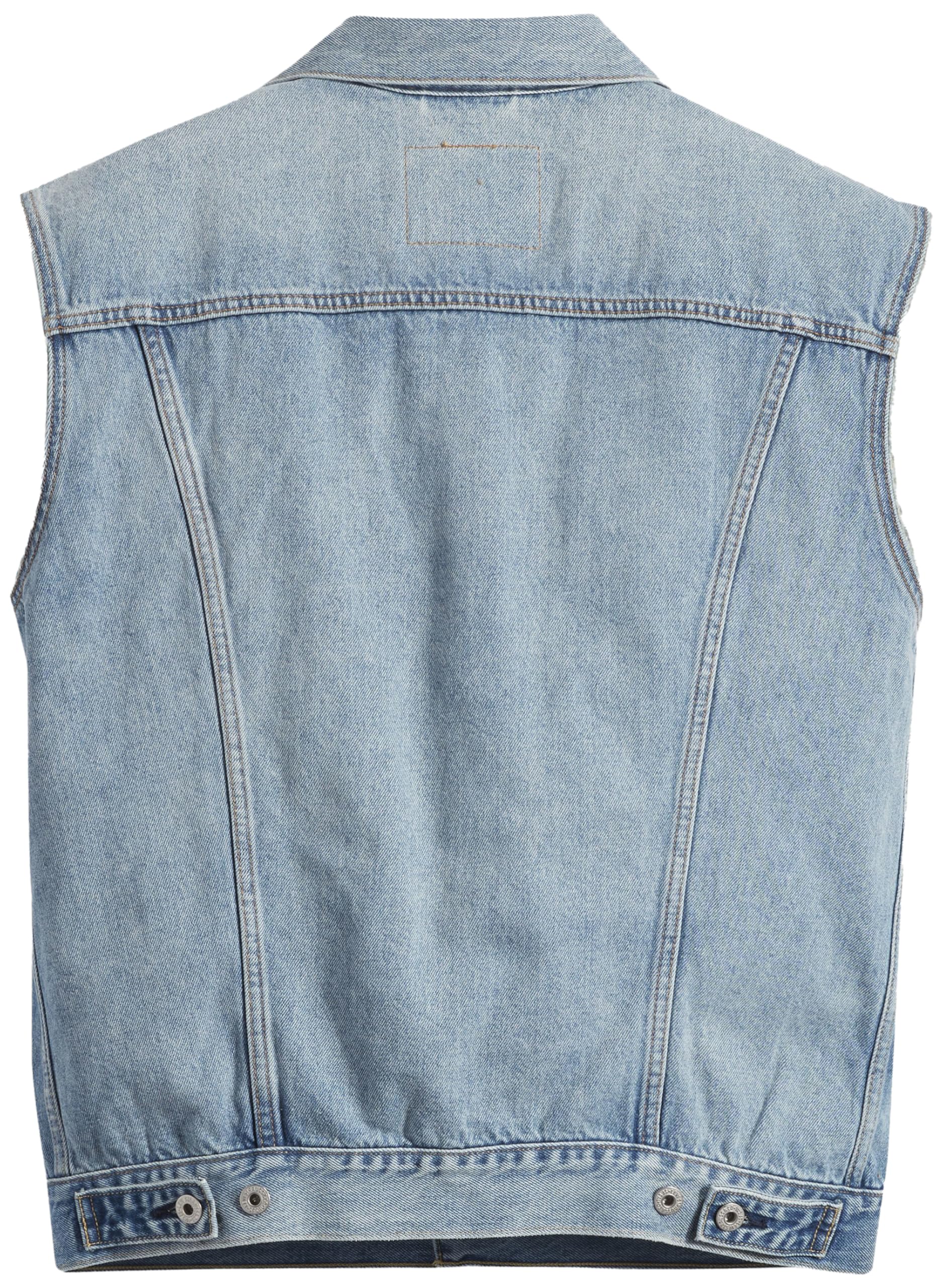 Levi's Mężczyźni Relaxed Trucker Vest 0, Kentucky Blue Vest, L
