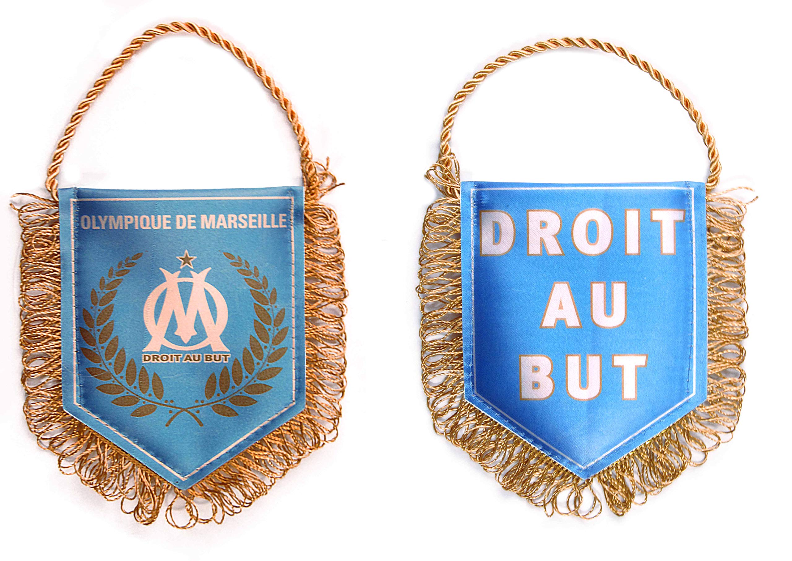 Fanion OM Olympique De Marseille, Mini Maillot Football Pennant