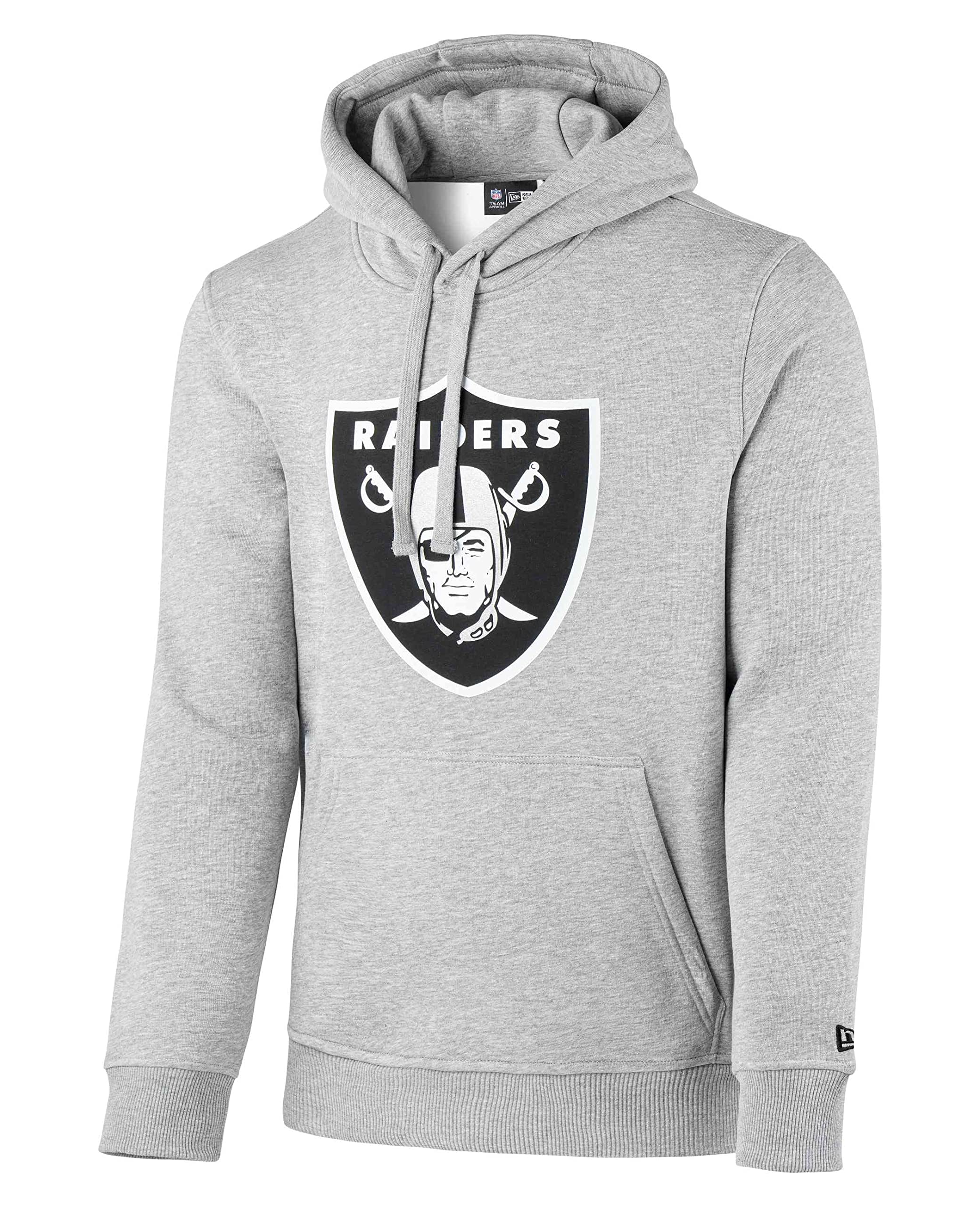 New Era - NFL Las Vegas Raiders Team Logo Hoodie - Gris Clair moucheté Coloris Gris Clair moucheté