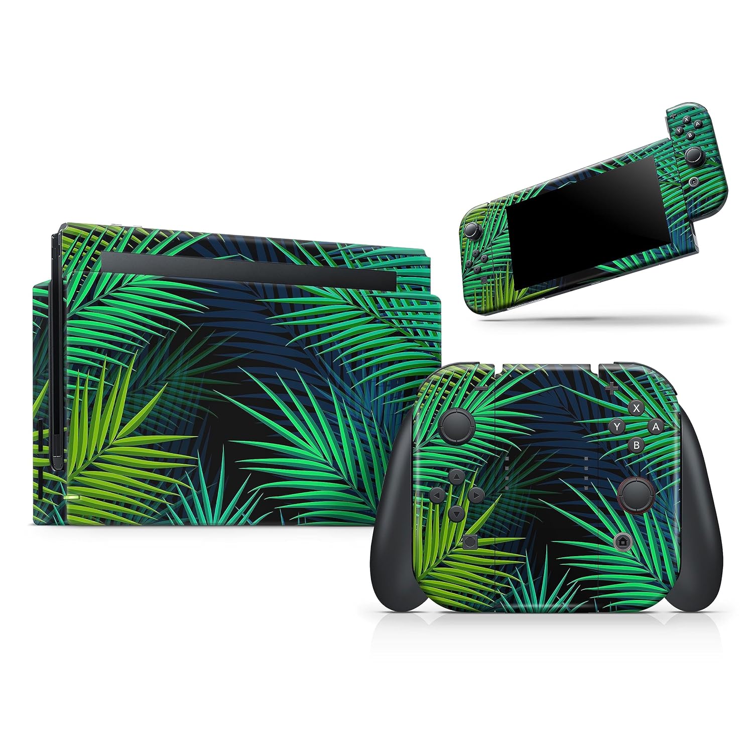DesignSkinz - Compatible with Nintendo OLED Switch Console Bundle - Skin Decal Protective Scratch Resistant Vinyl Wrap Gaming Cover- Retro Geometric