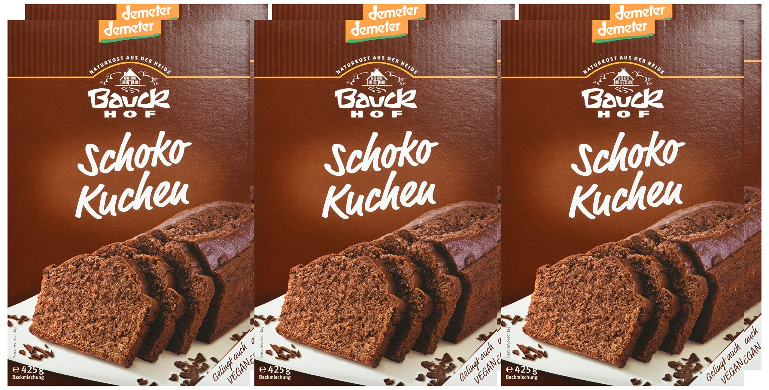 Bauckhof Schokokuchen, 6er Pack (6 x 425 g)