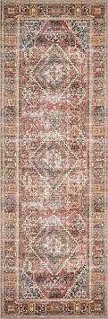 Loloi Loren Brick/Midnight 18 x 18 Sample Rug