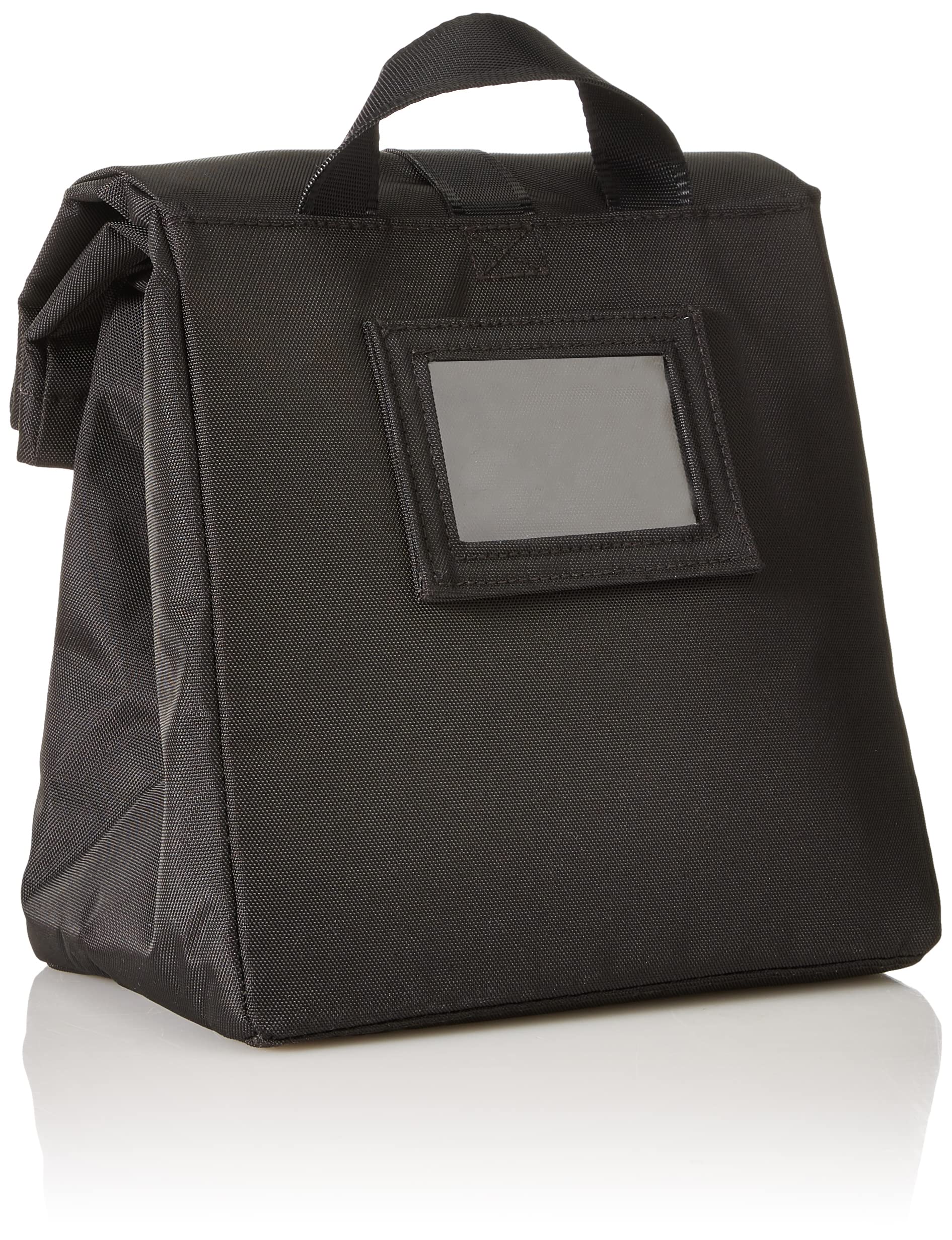 Vera Bradley Women's Lighten Up Lunch Tote Lunch Bag, Black, One Size