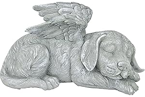 Design Toscano Dog Angel Pet Grave Marker
