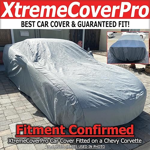 Miniatura 10 de Funda de automóvil personalizada para Chevy Corvette C5 1997 1998 1999 2000 2001 2002 2003 2004 XTREMECOVERPRO PRO Plus Series gris