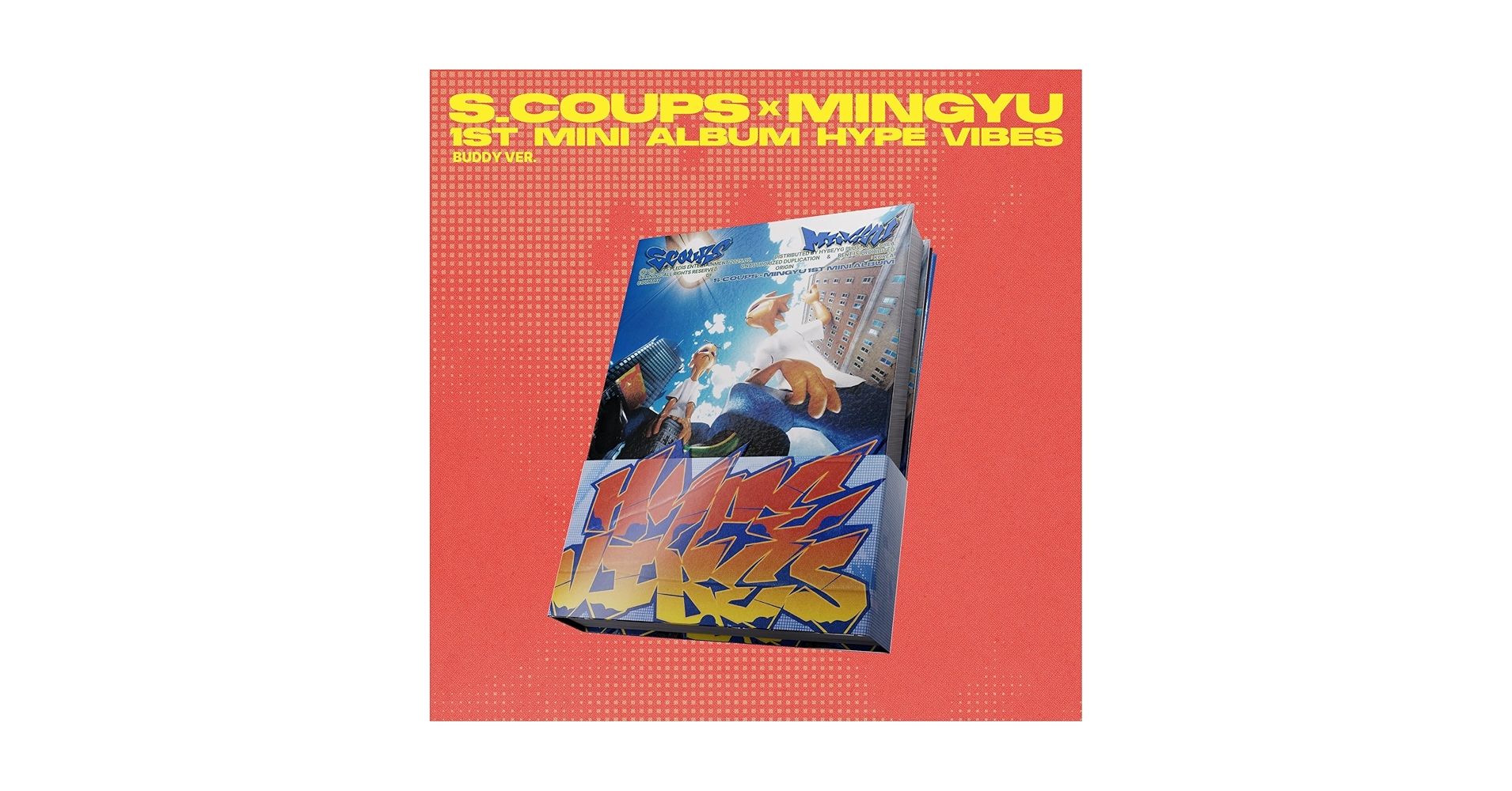 CxM (SEVENTEEN) - CxM 1st Mini Album 'HYPE VIBES'[buddy Ver